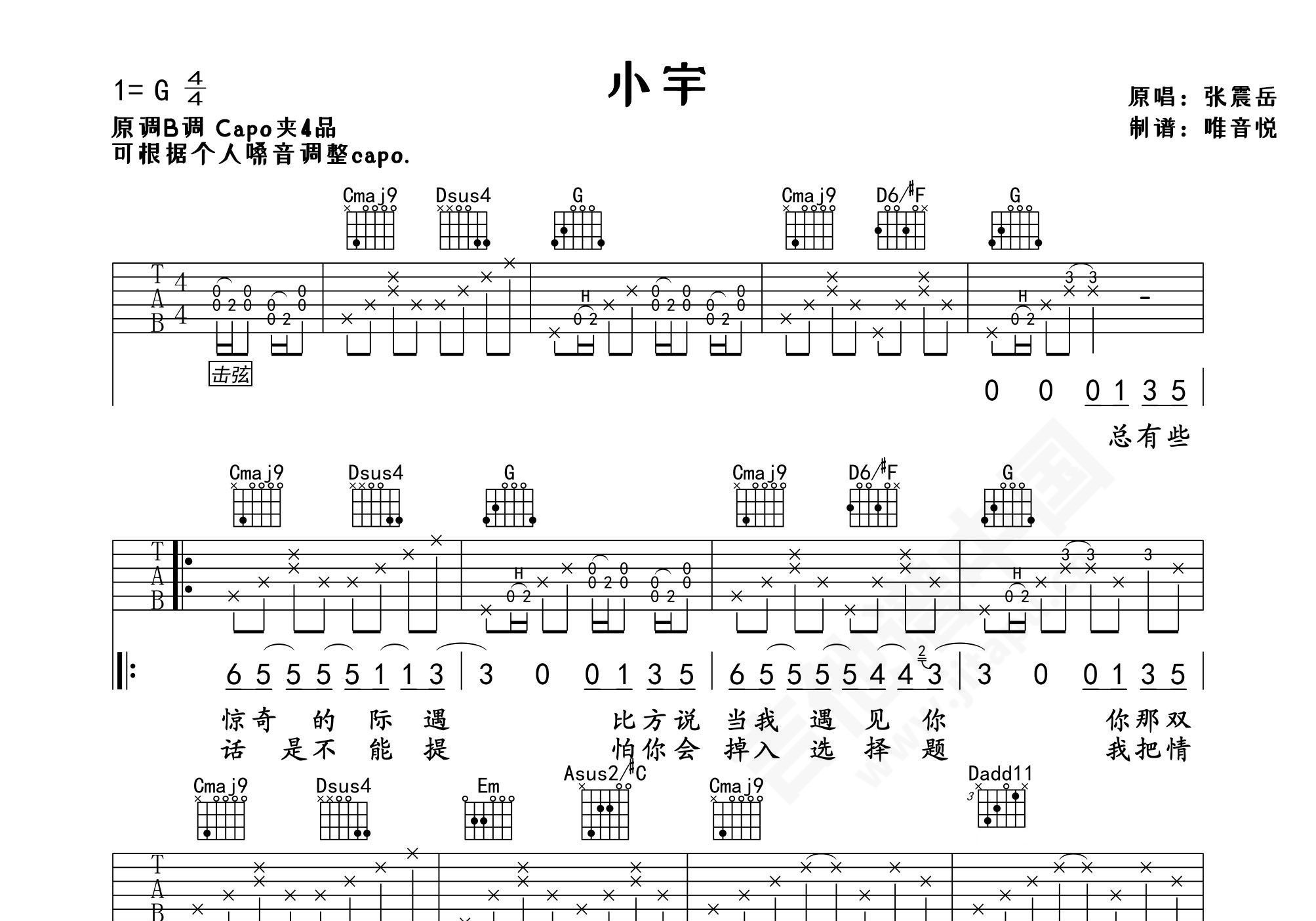 抖音小宇吉他谱简单版,小宇吉他抖音,小宇吉他简单版(第13页)_大山谷图库