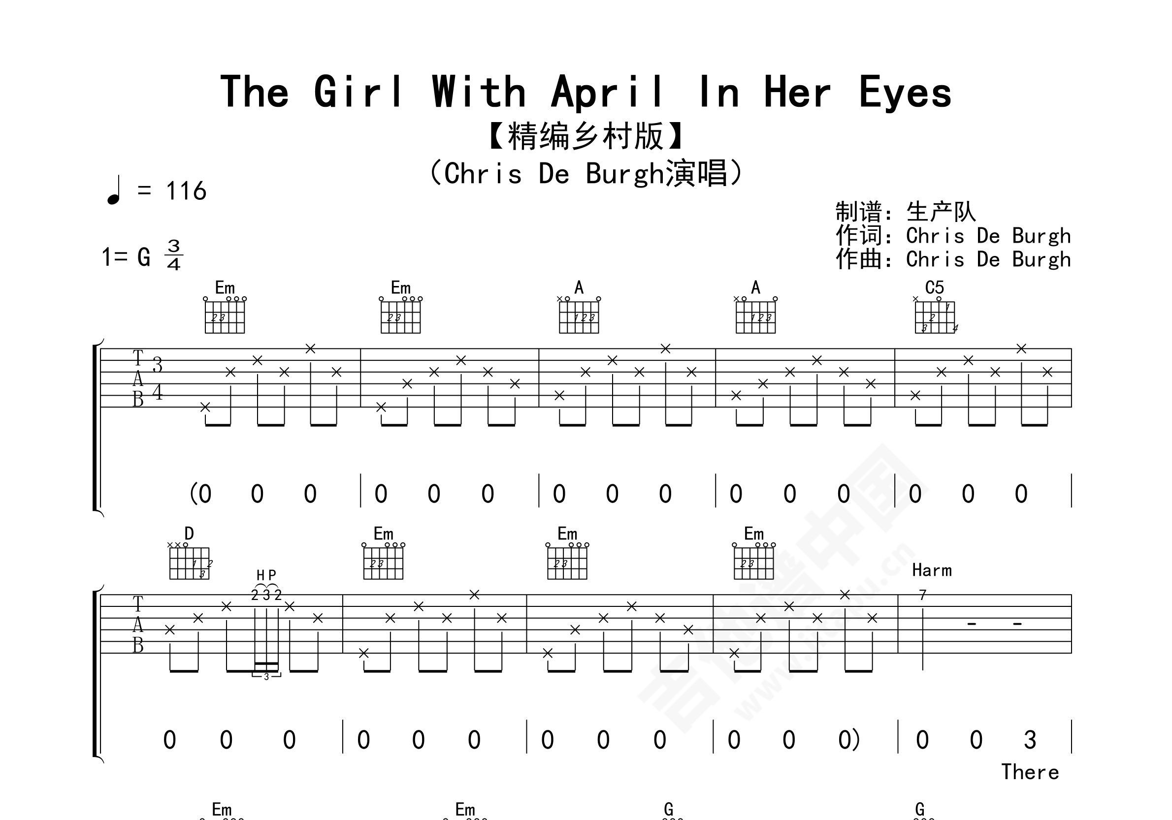 The Girl With April In Her Eyes