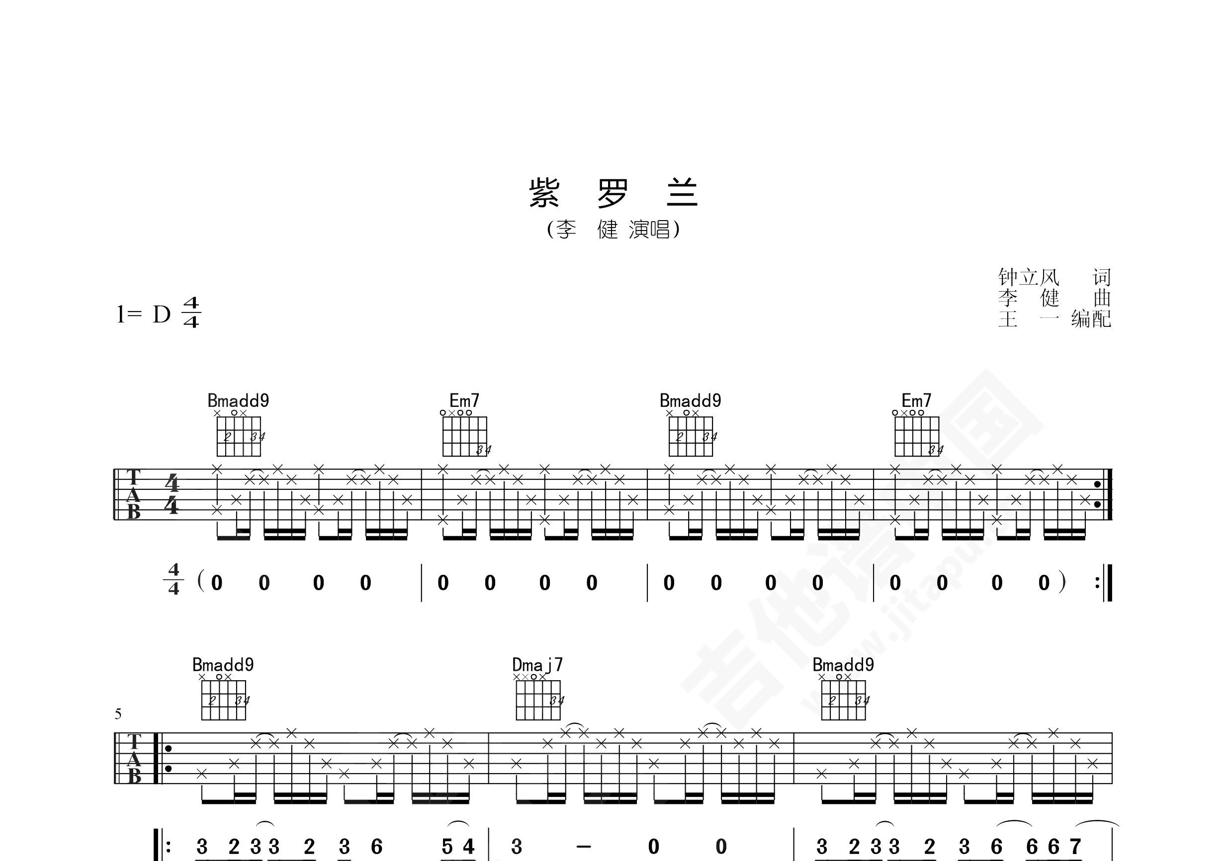 紫罗兰永恒花园ED - 你将不再是道具,而是成为人如其名的人(tam lu完美版)吉他谱(gtp谱,指弹)_Tam Lu Music