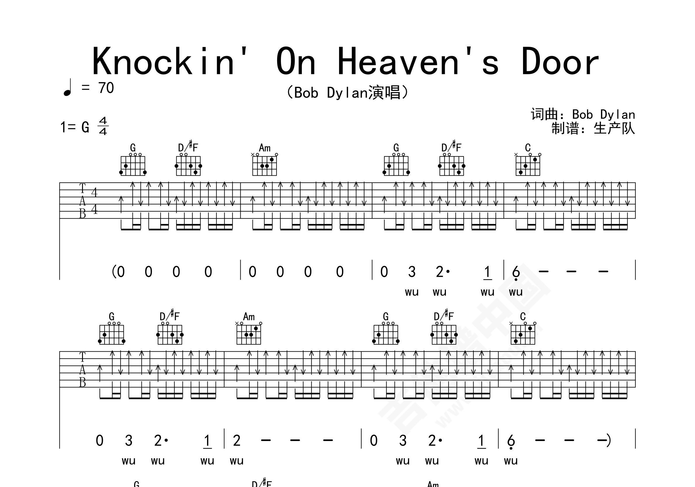 Knockin' On Heaven's Door